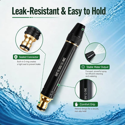 High-Pressure Garden Hose Jet Nozzle | Power Washer Attachment for Car Washing & Outdoor Cleaning (Type B)